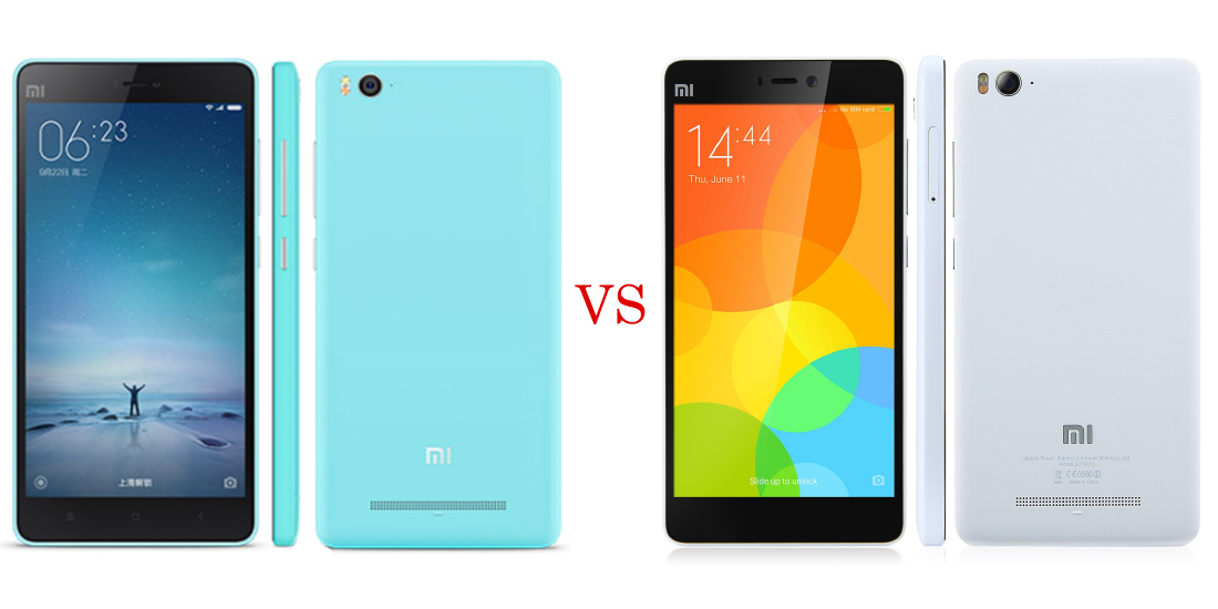 Xiaomi Mi4c versus Xiaomi Mi4i